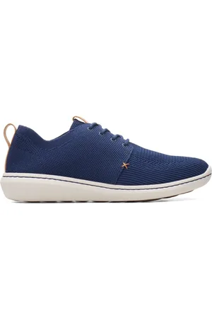 Clarks Schoenen, Heren, Blauw, 44 1/2 EU, Step Urban Mix Sneaker