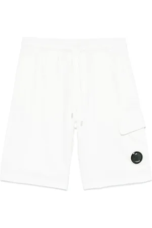 C.P. Company Korte broeken, Heren, Wit, S, Cargo Shorts