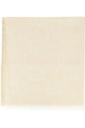 Max Mara Accessoires, Dames, , ONE Size, Wol, Whisky Sjaal