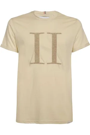 Les Deux Tops, Heren, , S, Katoen, Logo T-shirt met ronde hals