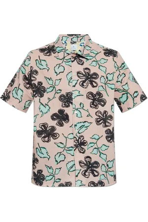 Paul Smith Overhemden, Heren, Roze, XL, Katoen, Shirt met print