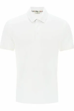 Etro Tops, Heren, Wit, S, Katoen, Witte Pegasus Logo Polo Shirt