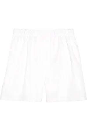 Brooks Brothers Ondergoed, Heren, Wit, W32, Katoen, Traditionele-fit Broadcloth Boxershorts