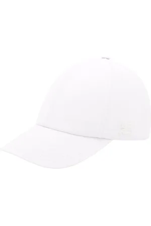 Courrèges Accessoires, Dames, Wit, S, Katoen, Katoenen baseballpet met logo detail