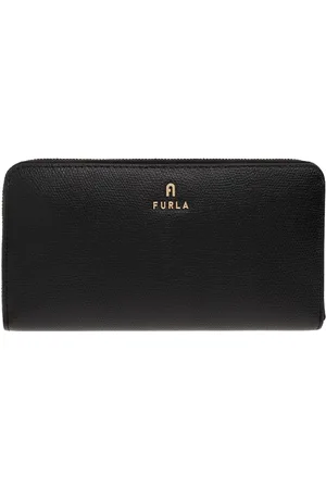 Furla Accessoires, Dames, Zwart, ONE Size, Leer, Camelia Wallet