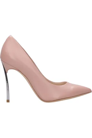Casadei Schoenen, Dames, Roze, 35 EU, Leer, Blade Stiletto leren pumps