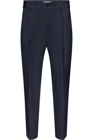 Drykorn Broeken, Heren, Blauw, W31 L32, Polyester, Blauwe Chino Broek