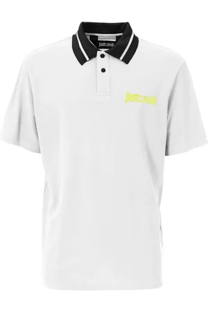 Roberto Cavalli Tops, Heren, Wit, M, T-shirts en Polos Wit