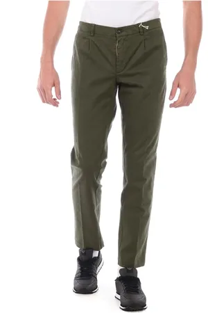 D.A. Daniele Alessandrini Broeken, Heren, Groen, M, Katoen, Jeans
