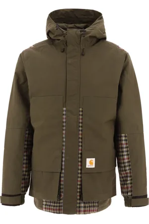 Carhartt Jassen, Heren, Groen, 2Xl, Katoen, Stijlvolle Highbury Parka