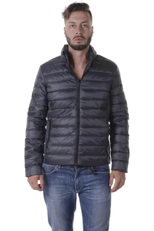 EA7 Jassen, Heren, Grijs, L, Polyester, Bomberjack