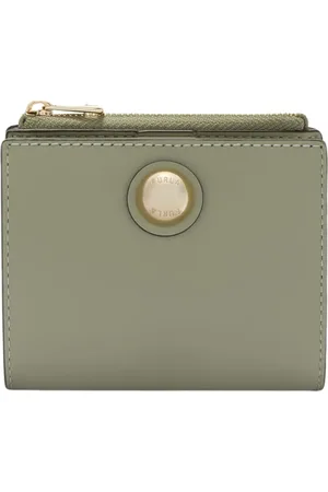 Furla Accessoires, Dames, Groen, ONE Size, Leer, Sfera Compact Portemonnee
