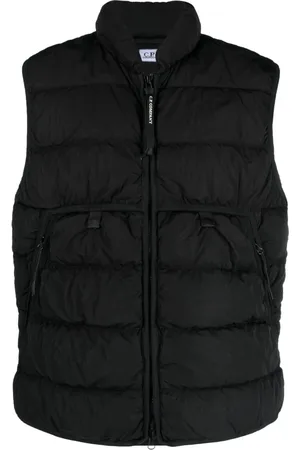 C.P. Company Jassen, Heren, Zwart, S, Gewatteerde Down Gilet