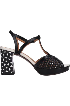 Chie Mihara Schoenen, Dames, Zwart, 36 EU, Leer, Sandalen Zwart
