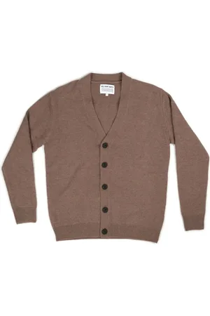 MC2 SAINT BARTH Truien, Heren, Bruin, S, Heren Cardigan Sweatshirts & Hoodies