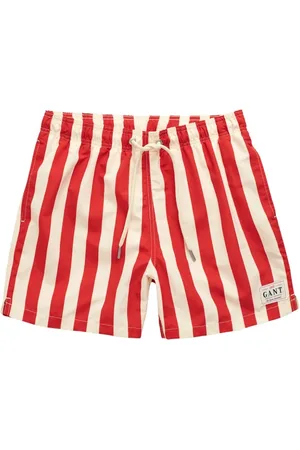 GANT Badkleding, Heren, Veelkleurig, S, Polyester, Gestreept Zwemshort