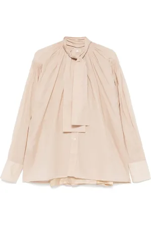 Plan C Blouses & Shirts, Dames, , S, Organza, Transparante Elegantie Organza Blouse