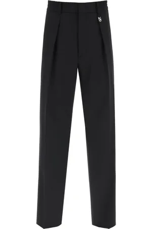 Fendi Broeken, Heren, Zwart, M, Denim, Slim-fit denim broek