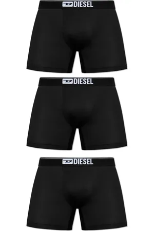 Diesel Ondergoed, Heren, Zwart, 2Xl, Katoen, Drie boxershorts