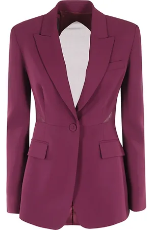 Pinko Jassen, Dames, Paars, XS, Cady Jack met Ninfei Stijl