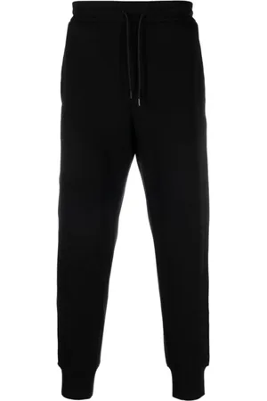 Emporio Armani Broeken, Heren, Blauw, L, Katoen, Navy Jogger Pants