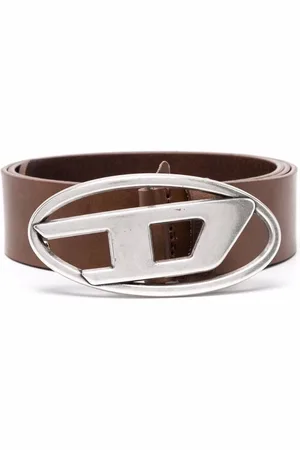 Diesel Accessoires, Heren, Bruin, 90 CM, Bruine Riemen