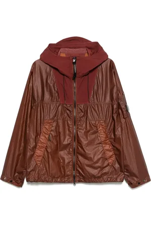 C.P. Company Jassen, Heren, Rood, S, Rode Jassen met Lens Detail