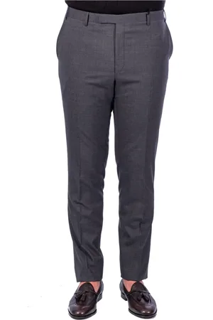corneliani Broeken, Heren, Grijs, 4Xl, Grijze Medium Herenbroek met Amerikaanse Zak