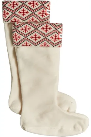 Hunter Ondergoed, Dames, Veelkleurig, M, Polyester, Fairisle Hoge Laars Sokken