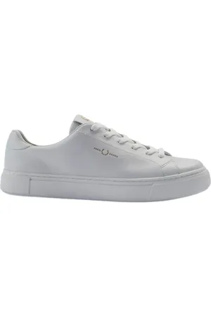 Fred Perry Schoenen, Heren, Wit, 44 EU, Leer, Essential Leather Tennis Shoe