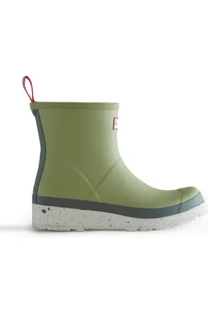 Hunter Schoenen, Dames, Groen, 38 EU, Short Speckle Play Boot