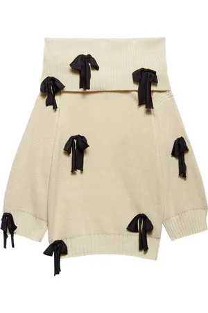 ANIYE BY Truien, Dames, , XS, Satijn, Oversized Sweater met Voorstrikken