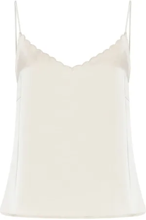 Bruuns Bazaar Tops, Dames, Grijs, M, Elegante Top Blouse voor Vrouwen