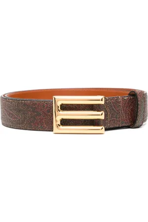 Etro Accessoires, Heren, Rood, 75 CM, Katoen, Rode Elegante Katoen Polyester Riem
