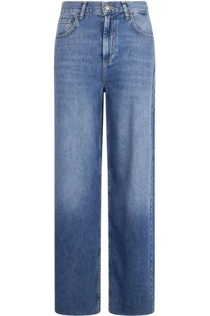 Liu Jo Jeans, Dames, Blauw, W27, Denim, High Waist Denim Jeans
