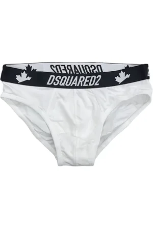 Dsquared2 Ondergoed, Heren, Wit, S, Katoen, Canadian Logo Slip