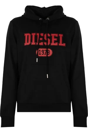 Diesel Sweatshirts & Hoodies, Heren, Zwart, M, Klassieke Hoodie