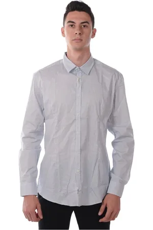 D.A. Daniele Alessandrini Overhemden, Heren, Wit, 3Xl, Katoen, Blouses Shirts