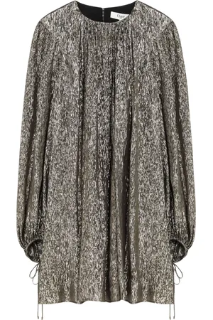 Chloé Kleedjes, Dames, Geel, S, Ronde hals T-shirt