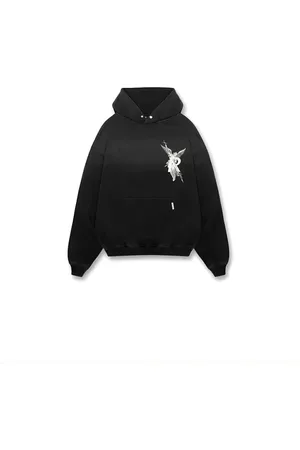 Represent Sweatshirts & Hoodies, Heren, Zwart, L, Katoen, Archangel Hoodie Sweatshirt 100% Katoen