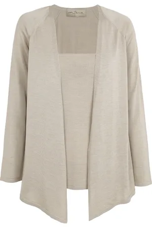 Cortana Truien, Dames, , XS, Leer, Zijden Gebreid Vest