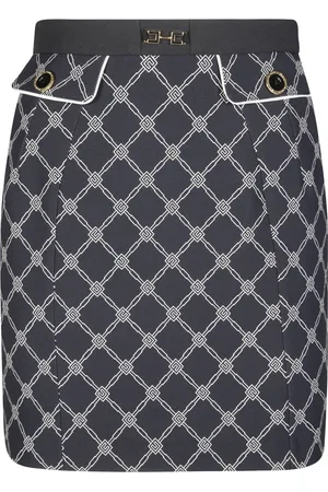 Elisabetta Franchi Rokken, Dames, Zwart, S, Stijlvolle Rok