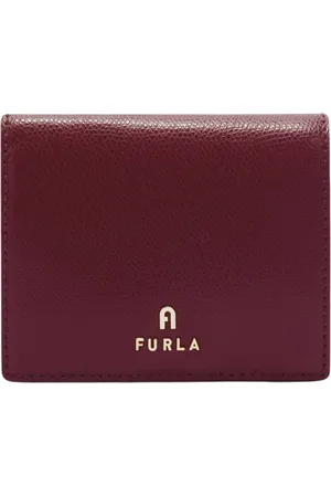 Furla Accessoires, Dames, Rood, ONE Size, Leer, Camelia Compact Wallet S