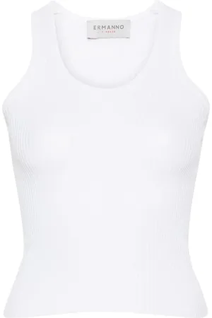 ERMANNO SCERVINO Tops, Dames, Wit, S, Off Tee