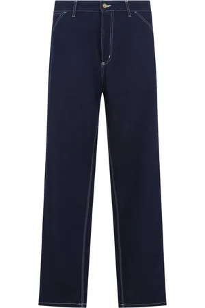 Carhartt Jeans, Heren, Blauw, W31, Katoen, Straight Jeans