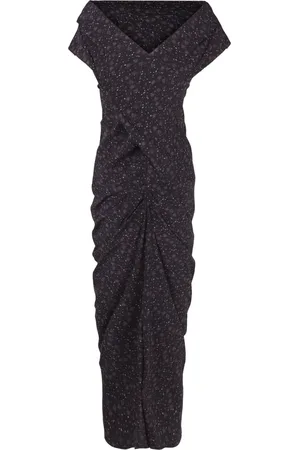 Cortana Kleedjes, Dames, Veelkleurig, XS, Silk Stretch Hedy Print Jurk