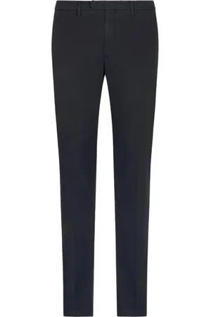Boglioli Broeken, Heren, Blauw, M, Chino Broek