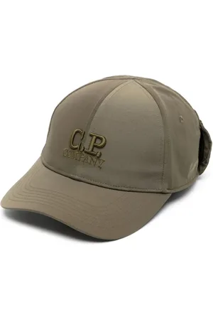 C.P. Company Accessoires, Heren, Groen, ONE Size, Nylon, Chrome-R Goggle Cap
