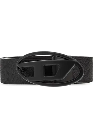 Diesel Accessoires, Heren, Zwart, 90 CM, Leer, Keerbare Riem