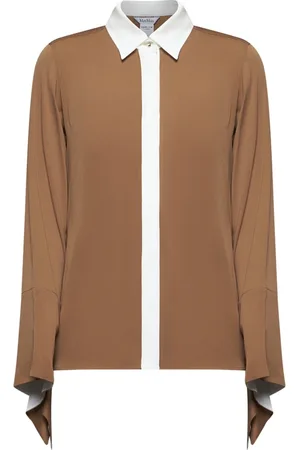 Max Mara Blouses & Shirts, Dames, Bruin, S, Elegante Jurk